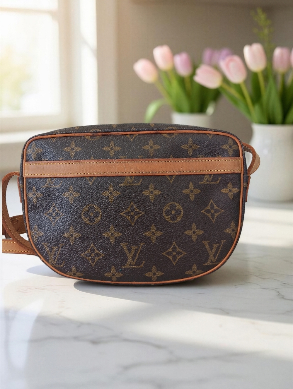 Louis Vuitton Monogram Jeune Fille PM Crossbody Vintage 1990 PRISTINE ✨️ - Picture 11 of 16